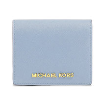 MICHAEL KORS 迈克·科尔斯 MK 女士皮质短款钱包钱夹32T4GTVF2L(天蓝色)
