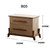 御品工匠 北欧现代 全实木床头柜 卧室家具 储物柜（不单售）(B05)
