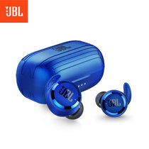 JBL T280TWS 真无线蓝牙耳机 运动跑步迷你入耳挂耳式防水耳机5.0 蓝色(蓝色)