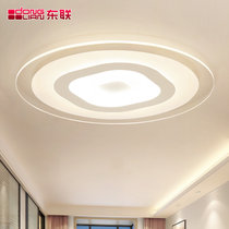 东联LED吸顶灯饰创意亚克力客厅灯超薄温馨卧室后现代简约餐厅灯具x17(58W-大号80cm)