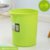 有乐 A300家用垃圾桶客厅可爱纸篓时尚无盖创意厨房卫生间个性垃圾桶lq3043(小号绿色)第2张高清大图