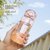 tritan水杯子吸管便携塑料ins女夏季可爱儿童学生简约清新高颜值(【进口tritan材质450ML】浅苏粉)