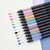 彩色中性笔套装糖果色记笔记水笔标记笔颜值12只一套手账笔(默认 随机六支)