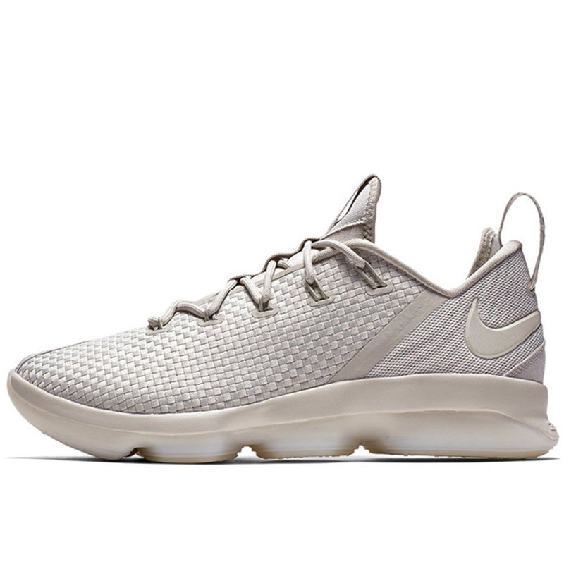 耐克nikelebron14low詹姆斯14低帮篮球鞋lbj14纯白薄荷绿男子战靴