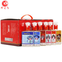 梅兰春 42度国粹125ml 6瓶一组【生旦净末丑】芝麻香型白酒 迷你瓶 小酒 中华老字号 随机发货，不接受指定哪一款(42%vol国粹 12瓶整箱装)