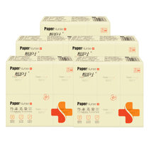 纸护士竹浆本色呵护系列超迷你手帕纸1*18包*5条（共计90包）(黄色)