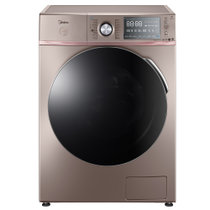 美的(Midea) MD100-1615WIADQCJ 10公斤 波轮 洗衣机 洗烘一体 玫瑰金