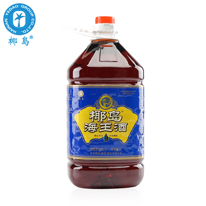 椰岛海王酒 5l 手提大桶装(单支)