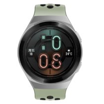 华为手表watch gt2e运动智能手表15天续航防水音乐播放NFC男女成人手环(薄荷绿 46mm)
