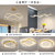 客厅吊灯北欧轻奢大气客厅灯现代简约2021年新款设计师全屋套餐(三房两室套餐三单色光)