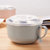 家用切碎器料理机淘米沥水篮不锈钢盆筛碗盆套装(NOKA-20652蓝 默认)