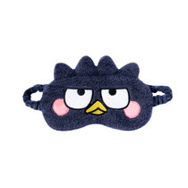 MINISO名创优品Sanrio Characters玩趣绒面刺绣眼罩遮光睡眠弹力(Bad Badtz-Maru 默认版本)