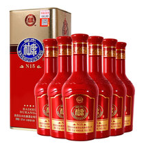 52度白水杜N15红铁盒500ml（6瓶）整箱装 浓香型白酒(整箱装)