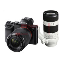 索尼（SONY）ILCE-7全画幅微单相机 A7（FE28-70+FE70-200）双镜头套机(套餐八)