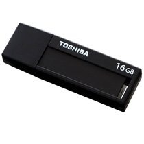东芝(TOSHIBA)标闪系列 U盘 16G 高速USB3.0 迷你优盘车载u盘(黑色)