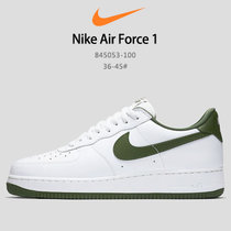 耐克男子运动鞋 Nike AIR FORCE 1 LOW 经典空军一号AF1男款休闲鞋板鞋 白绿 845053-101(图片色 42)