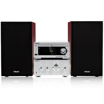 日本第一音响teactc584d蓝牙微型音响组合主机银色