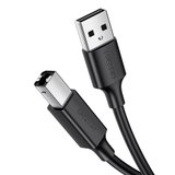 绿联(UGREEN) 10328 USB2.0打印线 方口数据线 3米(计价单位根)黑色