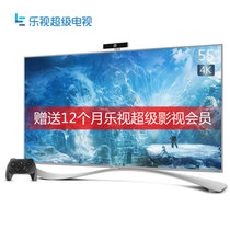乐视TV 超4 X55 55吋客厅电视 3GB+32GB HDR 4K超级电视高清智能网络LED液晶平板电视机(12个月影视会员底座版)