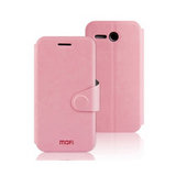 莫凡(Mofi)华为y320手机套 华为Y320手机壳 华为y320手机皮套(粉色)