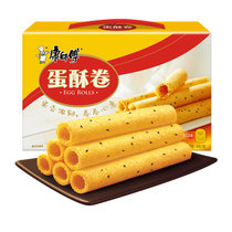康师傅蛋酥卷(醇香芝麻味)384g 营养早餐办公室休闲零食小吃