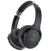 铁三角（Audio-technica）ATH-S200BT 头戴式密闭型蓝牙耳机 手机耳机 无线耳机 黑色