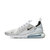 Nike耐克官方AIR MAX270男子运动鞋透气轻盈缓震休闲网眼AH8050(100白色/黑/白色 40.5)