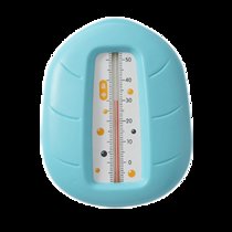 开优米（kiuimi）婴儿水温计 新生儿洗澡测试水温宝宝温度计浴盆泡澡水温表(天蓝色)