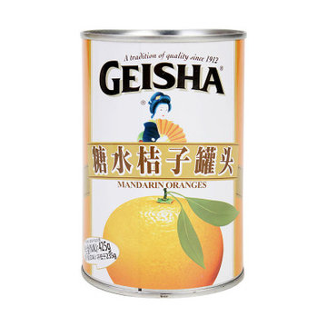 格益莎糖水橘子罐头425g罐