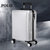 POLO拉杆箱20寸登机箱PC旅行行李箱(银灰色)