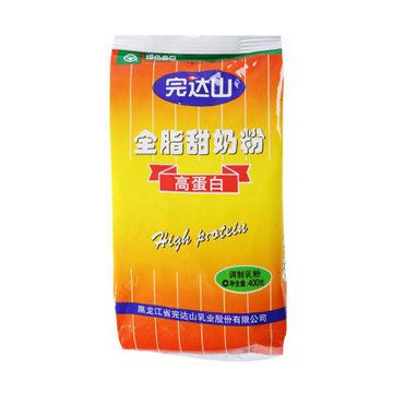 完达山全脂甜奶粉 400克/袋