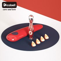 迪可贝儿迪臻魔力吸学食勺红色DK6166 硅胶吸盘 吸附力强