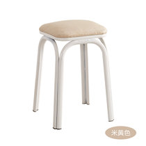 物槿 餐厅凳子 WH-02(米黄色)