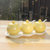 创简坊（CJIANFF） 日式调料盒三件套装创意家用调料罐厨房调味盒盐罐盐盒SN6737(纯黄色)