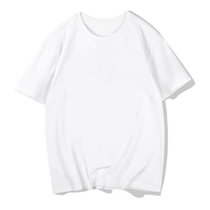 SUNTEK2022年夏季新款纯白色t恤女短袖打底衫宽松半袖圆领体恤上衣(S 【80-95斤】 纯白短袖【微透】)
