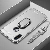苹果xr手机壳 iPhoneXR保护套 苹果iphone xr个性创意拼接防摔电镀硬手机保护壳送全屏钢化膜(图6)