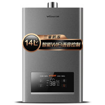 万和（Vanward）JSQ27-510J1414升 家用 燃气热水器 三重防冻 智能语音 热水器 WIFI控制