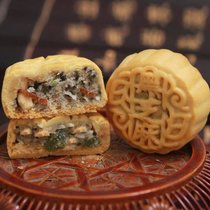 迷你水果小月饼广式凤梨莓哈密瓜板栗黑芝麻五仁豆沙月饼礼盒