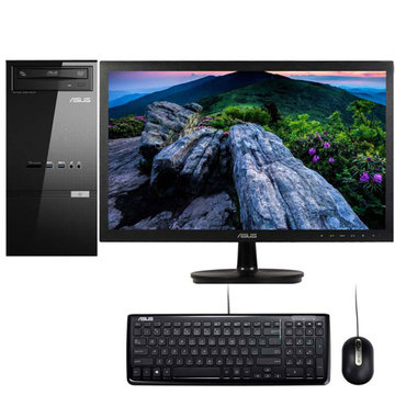 asus华硕k30daa4654m3vs239nr台式机电脑
