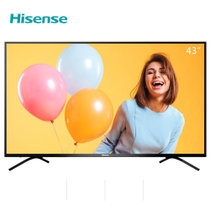 海信(hisense) HZ43A55  43英寸 4K  智能 高光黑 电视