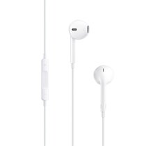 苹果（Apple） MD827FE/A 带线控和麦克风的 iPhone/iPad/iPod EarPods 低频流行人声塞 耳机【真快乐自营，品质保证】