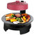 利仁（Liven）电烤炉 KZ-J1002 3D循环加热 旋钮火力调节 360度旋转烹饪 烹制更均匀 自动控温 烤盘高度调节 健康无油烟！