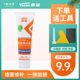 飞略家装雅森白色腻子膏 修补膏 多功能墙面破损修复 净味补墙膏(白色 250g)