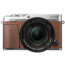 富士微单（FUJIFILM）X-E3 微单/数码相机 XF18-55mm 棕色
