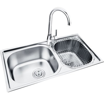 水槽推荐：莱尔诗丹LR7740水槽双槽洗菜盆