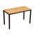 卡里鳄KLE—HFT027培训桌钢木桌规格1200*400*760mm
