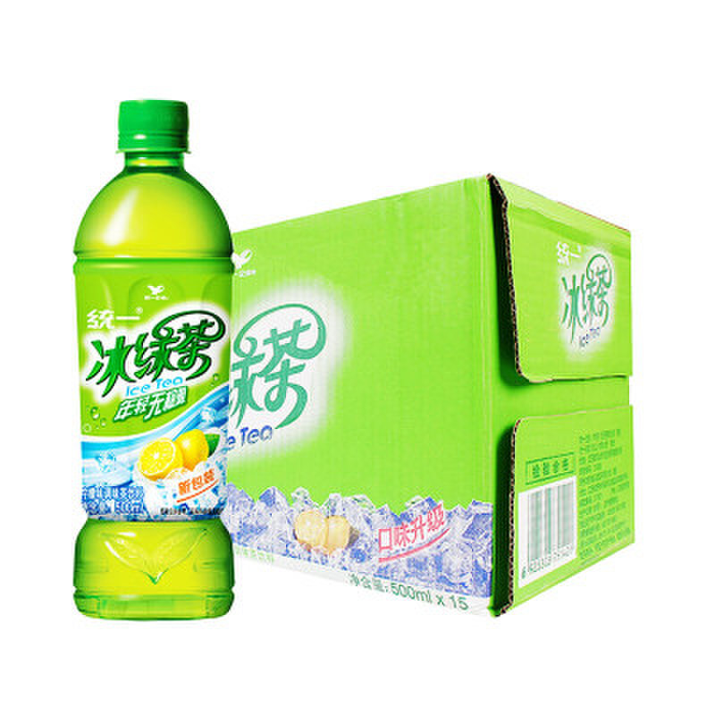 统一冰绿茶 500ml*15瓶/箱图片【图片 价格 品牌 报价】-国美
