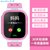 Guanshan儿童电话手表移动联通电信智能电话GPS定位防水4G通(按键粉-双向通话+实 官方标配)