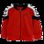 匡威 童装男小童新款纯棉男童针织棒球夹克外套83121KJ614-R4U(7码（130） 红色)