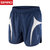 spiro 夏季运动短裤男女薄款跑步速干透气型健身三分裤S183X(深蓝/白 XS)